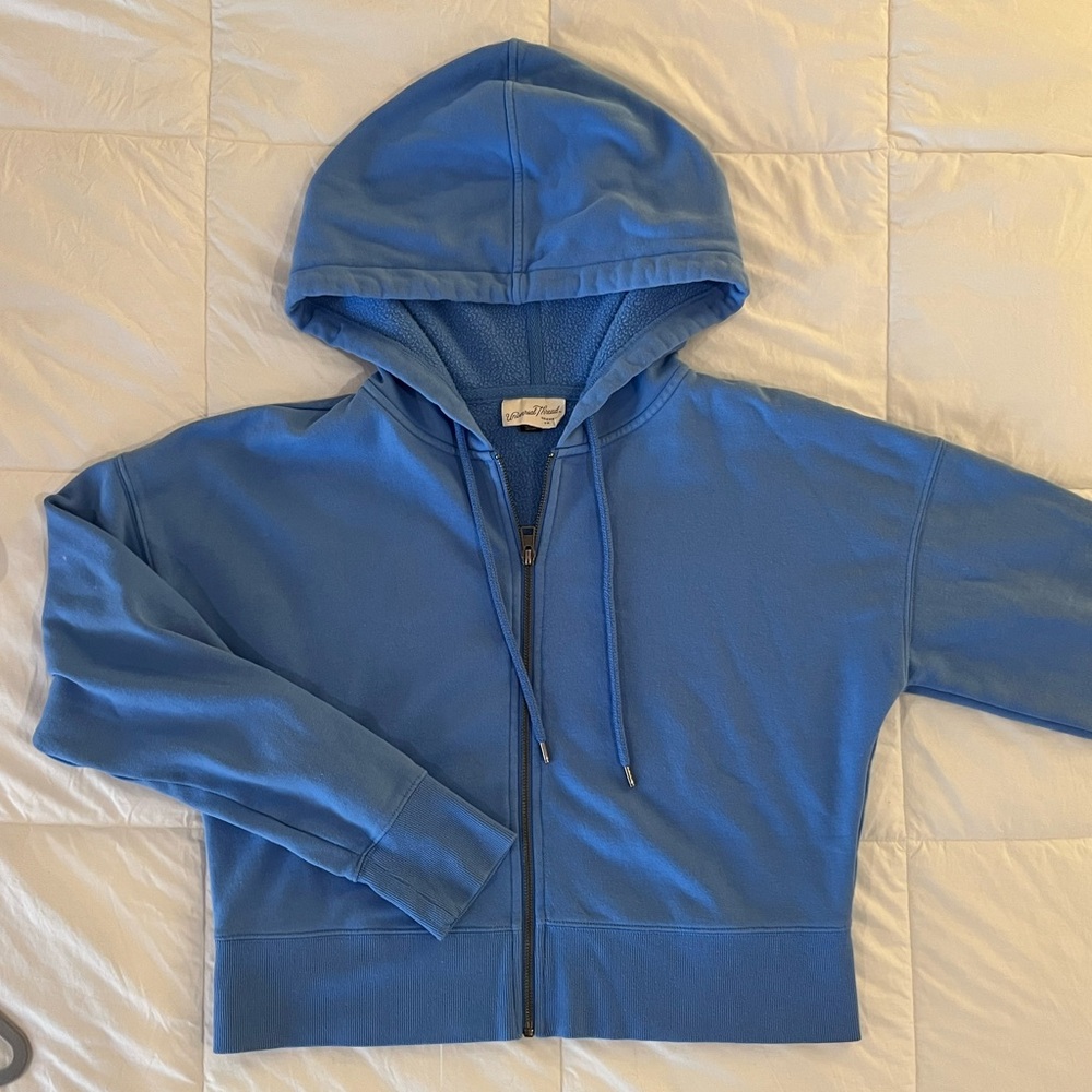 Universal Threads cropped full zip hoodie